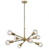Kichler Lighting Armstrong 8 - Light Chandelier in  Natural Brass - 2 of 4