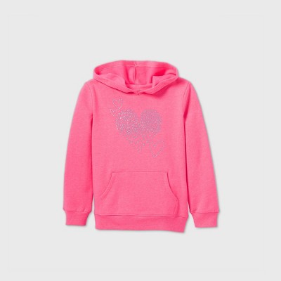 target pink hoodie