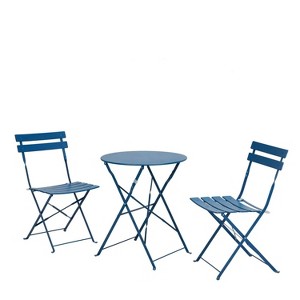 Round 2 Person - 23.6" Long Bistro Set - 1 of 2