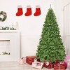 Tangkula Artificial Christmas Tree PVC Hinged Spruce Xmas Tree with Branch Tips - 2 of 4