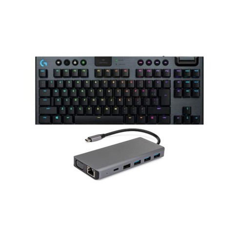 Korrespondance tage Rettsmedicin Logitech G G915 Lightspeed Wireless Mechanical Gaming Keyboard With  Charging Hub : Target