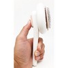 Pet Life Concepto Modern Bristle Grooming Pet Deshedder Comb, Blue - 2 of 4