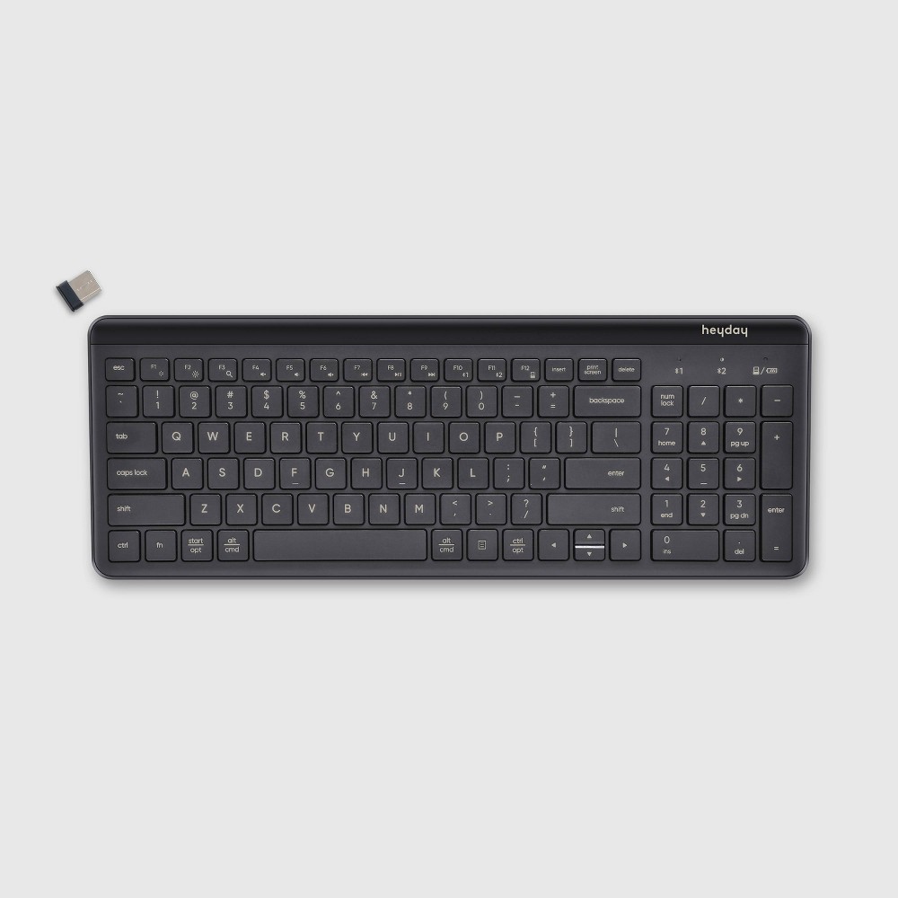 Bluetooth Keyboard - heyday Black & Gold