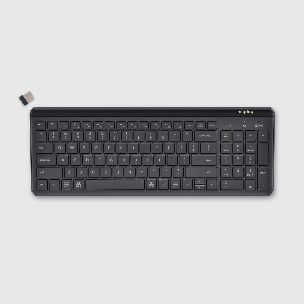 Bluetooth Keyboard - heyday Black & Gold