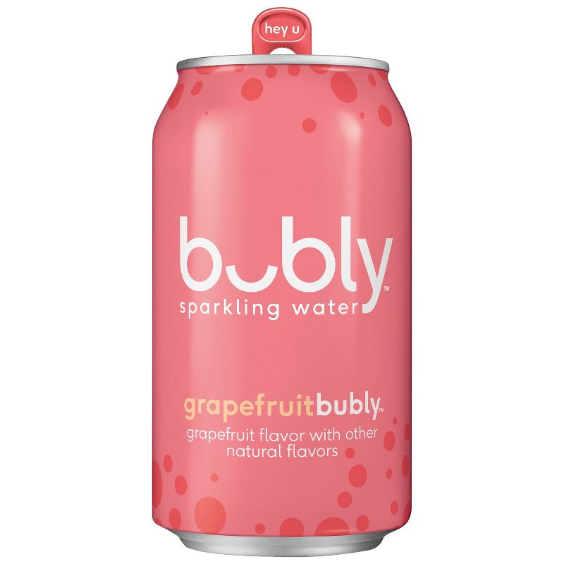 bubly Grapefruit Sparkling Water - 8pk/12 fl oz Cans, 3 of 10
