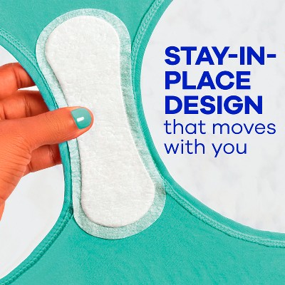Always Pure Cotton Thin Daily Light Regular Panty Liner - 200ct