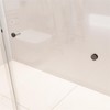 56"-60"Wx72" H Semi-Frameless Double Sliding Shower Door, Bypass Shower Door, 1/4" (6mm) Thick SGCC Tempered Glass Door With Explosion-Proof Film - 4 of 4