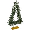 Northlight LED Lighted Pine Garland Christmas Tree Decoration - 3' - Warm White Lights - 3 of 4