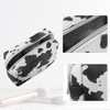 Unique Bargains Portable Makeup Bag Cosmetic Travel Toiletry Bag Waterproof Case Make Up Organizer Case for Women Black White - 2 of 4