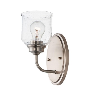 Maxim Lighting Acadia 1 - Light Vanity in  Satin Nickel