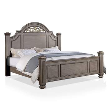 Pennings Traditional Panel Bed Gray - HOMES: Inside + Out