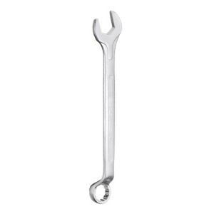 Unique Bargains CR-V Steel Nickel Plated Metric 12-Point Box End Combination Wrench - 1 of 4