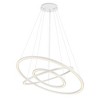 CWI Lighting Chalice LED Chandelier With White Finish - 3 of 4