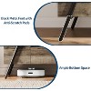 47" Modern TV Stand for Living Room, Wood Entertainment Center with 2 Drawers, Side Open Shelves & U-Shaped Metal Base, Fits TVs up to 65 inches - 3 of 4
