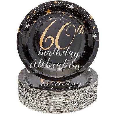 Sparkle And Bash 80-pack 60th Birthday 