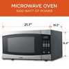 COMMERCIAL CHEF Countertop Microwave Oven 1.6 Cu. Ft. 1000W - 2 of 4