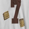 Rerun Island Men's 7 Golden Dice Long Sleeve Graphic Cotton Sweatshirt Hoodie - 2 of 4