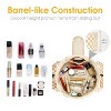 Narwey Checkered Makeup Bag with Compartments + Barrel Drawstring Checkered Makeup Bag - 3 of 3