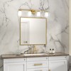 Artcraft Lighting Saville 4 - Light Vanity in  Brass - 3 of 4