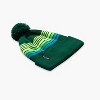 Turtle Fur Youth Omega Beanie - Winter Cuffed Pom Hat - 2 of 3