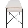 Kara Cushioned X Bench - BCH6402 - Safavieh - 4 of 4