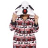 Just Love Womens One Piece Winter & Christmas Character Adult Bodysuit Hooded Pajamas - 2 of 4