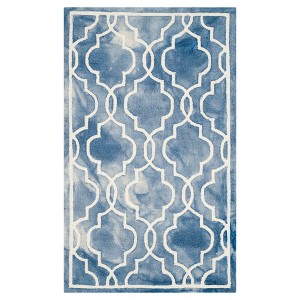 Beaufort Accent Rug - Blue / Ivory (3