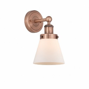 Cone - 1 Light Wall Sconce In Industrial Style-10 Inches Tall and 6.5 Inches Wide - 1 of 1
