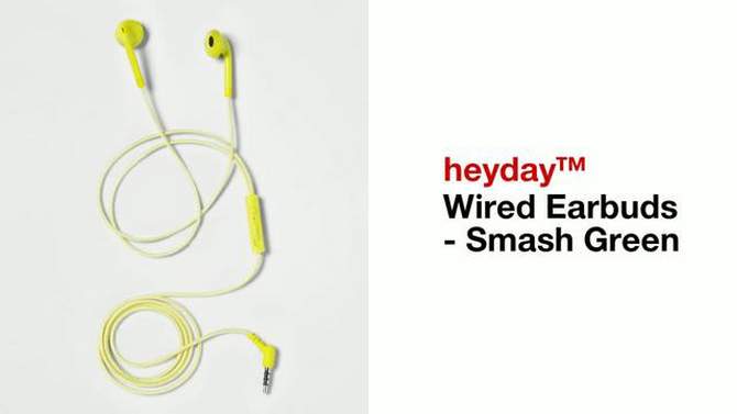 Wired Earbuds - heyday™, 5 of 9, play video