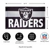 Evergreen Las Vegas Raiders Burlap 3' x 5' Flag, Premium Single Sided Printed with Grommets, Printed In The USA - 2 of 4