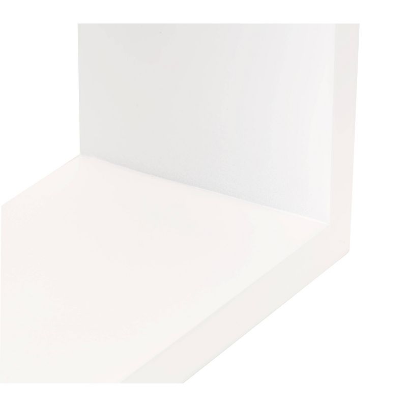 Set of 3 Cubbi Floating Wall Shelves White, 5 of 7