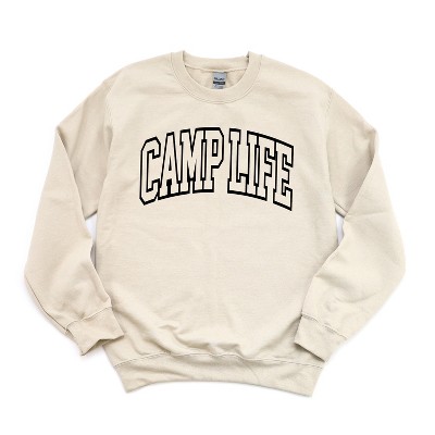 Simply Sage Market Women's Camp Life Varsity Gildan Sweatshirt