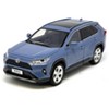Toyota Rav4 Hybrid XLE Blue Metallic with Sunroof 1/24 Diecast Model Car - 2 of 3