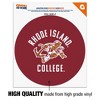 Rhode Island College Anchormen Logo Automotive Car Window Locker Circle Bumper Sticker - 3 of 4