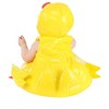 HalloweenCostumes.com Infant Rubber Duck Costume | Cute Yellow Animal Bodysuit with Attached Hood & Shoe Covers - 3 of 3