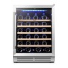 Yeego 24 Inch Wide 52-Bottles Built-In Wine Cooler Refrigerator - 2 of 4