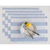 Solino Home Striped Linen Placemats, Set of 4 | Cabana Stripe - 2 of 4