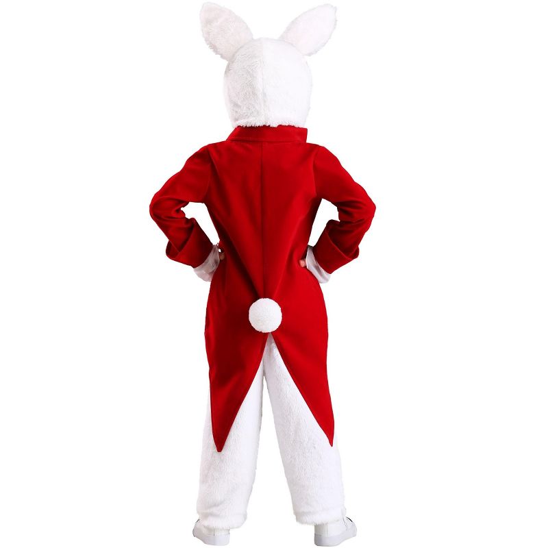 HalloweenCostumes.com Toddler Rabbit Costume, Fantasy White Bunny Halloween Costume,  Alice in Wonderland, 3 of 4