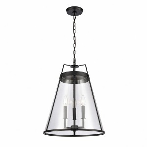 Elk Home Judy 3 - Light Pendant in  Matte Black - 1 of 4