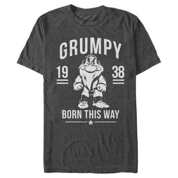 Men's Snow White and the Seven Dwarves Grumpy Born This Way T-Shirt