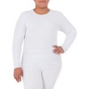 Fruit of the Loom Women's and Plus Long Underwear Waffle Thermal Top and Bottom Set - image 4 of 4