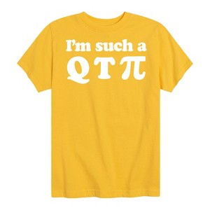 Boys' - Instant Message - I'm Such A Q T Pi Short Sleeve Graphic T-Shirt - 1 of 4