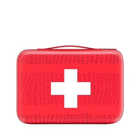 Portable Mini First Aid Pouch Travel Medicine Pills Pocket for