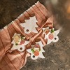 Set of 4 Tree Boards Whitewash Wood with Leather Tie by Foreside Home and Garden - 2 of 4