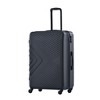 Cesicia 3  Piece Luggage Sets ABS Lightweight Suitcase with Two Hooks, Spinner Wheels, TSA Lock, 20in & 24in & 28in - 3 of 4