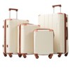 Dexmalle Hardshell Luggage Sets 6 Piece Suitcase Set - 2 of 4