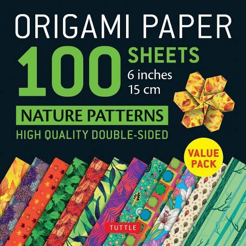 Origami Paper 100 Sheets Nature Patterns 6 15 Cm By Tuttle Publishing Loose Leaf Target