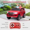 Coucheta 12V Licensed Toyota Land Cruiser Police SUV w/ Remote Control, 2-Seater Kids Ride-On with 2 Motors, 3 Speeds,LED Lights&Music for Boys/Girls - 3 of 4