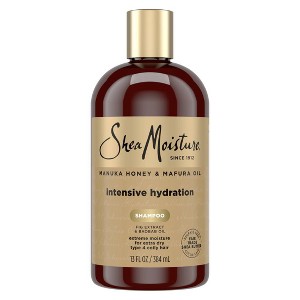 SheaMoisture Manuka Honey & Mafura Hair Oil Intensive Hydration Shampoo - 13 fl oz - 1 of 4