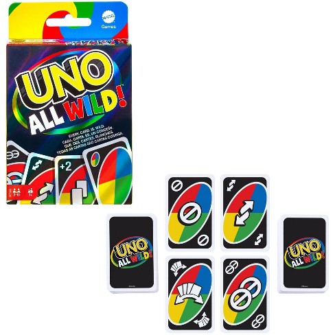 Uno All Wild Card Game : Target